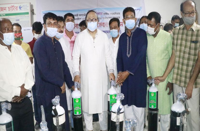 ফোন করলেই অক্সিজেন পৌঁছে দেবে রাসিক
