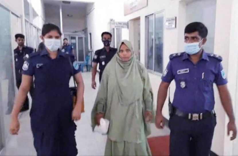 খাতার মলাট থেকে হত্যার রহস্য উদঘাটন, নারী গ্রেফতার