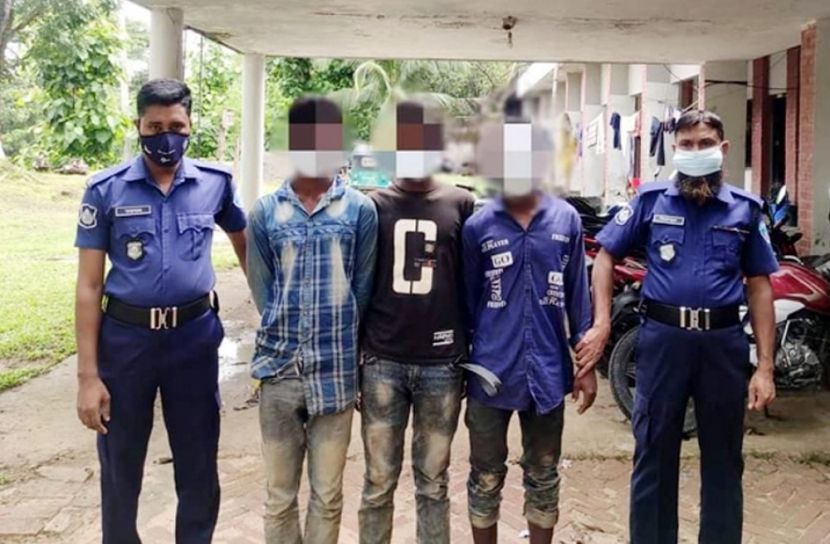 রাঙ্গামাটিতে শ্লীলতাহানির অভিযোগে তিন শ্রমিক আটক