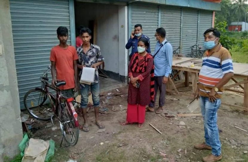 লকডাউনের প্রথম দিনে ৬ জনকে জরিমানা