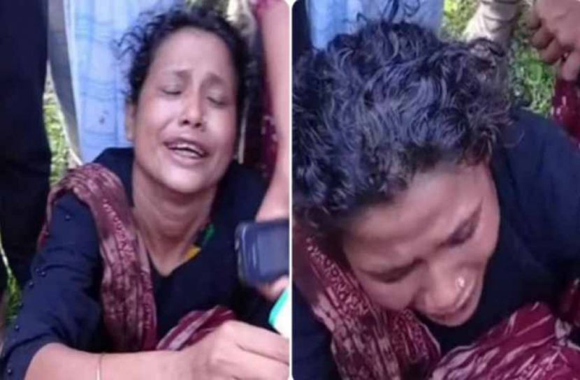 গ্রাম আদালতে বিচারের নামে নারীকে মারধর