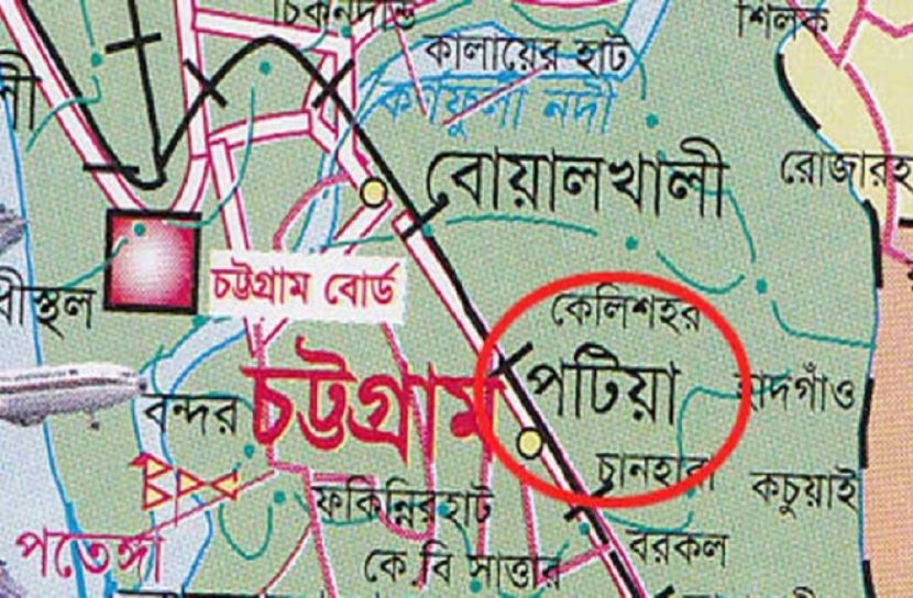 পটিয়ায় ধসে পড়লো সেতুর গার্ডার