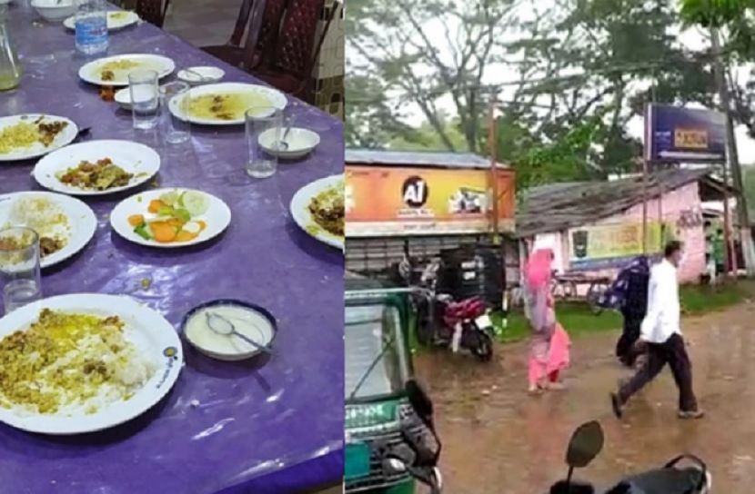 ৫০০ অতিথির আয়োজন, পুলিশ দেখে বর-কনে চম্পট