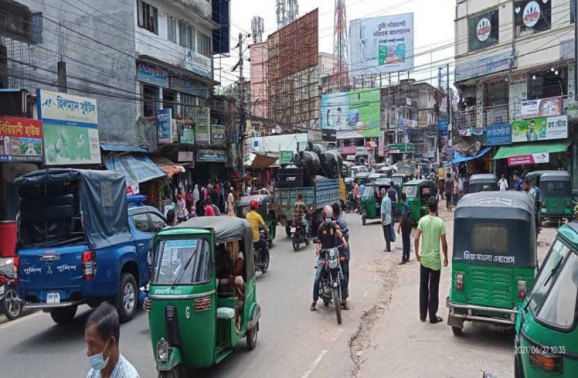 রাঙামাটিতে ঢিলেঢালা লকডাউন