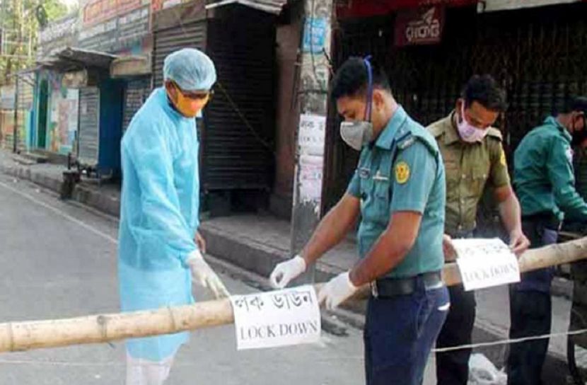 লকডাউনে বের হলেই শাস্তি