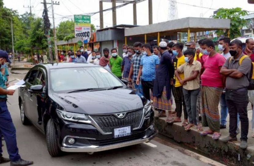 লকডাউন ভেঙে লুকডাউন!