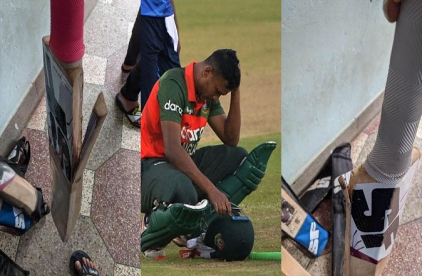 সাইফউদ্দিনের ব্যাটের সঙ্গে মনও ভেঙে গেছে!