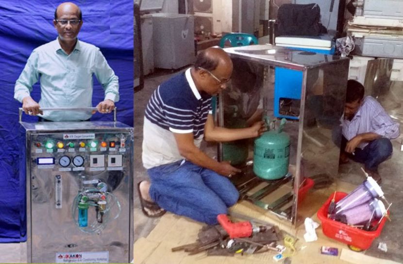 ৩ টাকায় উৎপাদন হবে ৬০০ লিটার অক্সিজেন