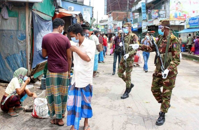 খাগড়াছড়িতে লকডাউন বাস্তবায়নে কঠোর প্রশাসন