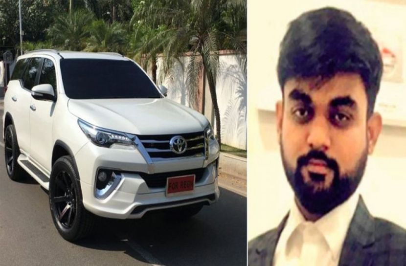 ​৩৪ লাখের নম্বরপ্লেট তার!