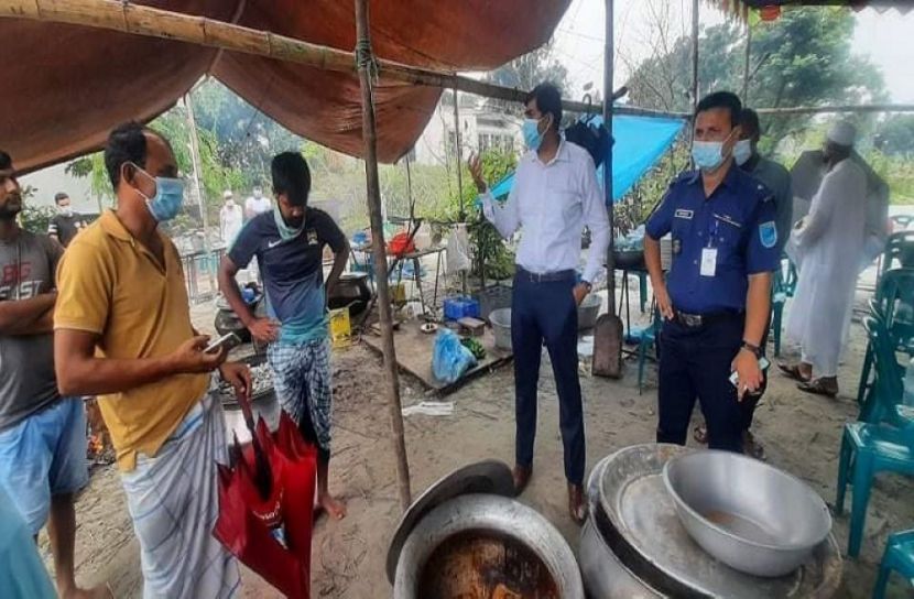 লকডাউনে বিয়ে খাবার এতিমখানায় 