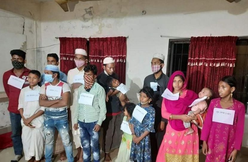 মৌলভীবাজারে ১৪ রোহিঙ্গা আটক