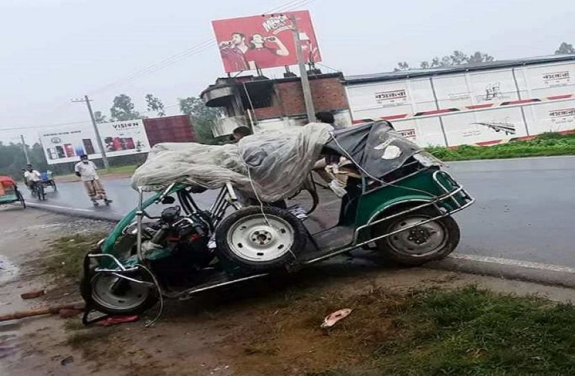 সৈয়দপুরে পিকআপের ধাক্কায়  নিহত ১