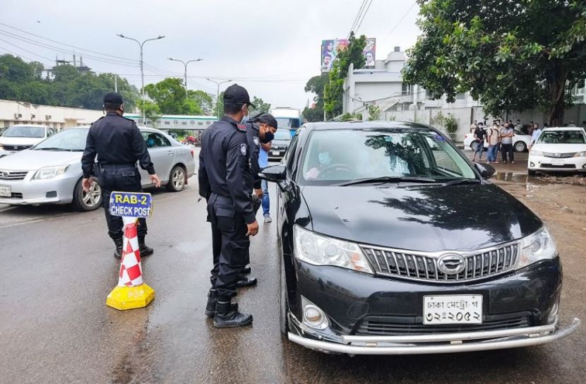 মহাখালীতে র‍্যাবের ভ্রাম্যমাণ আদালত