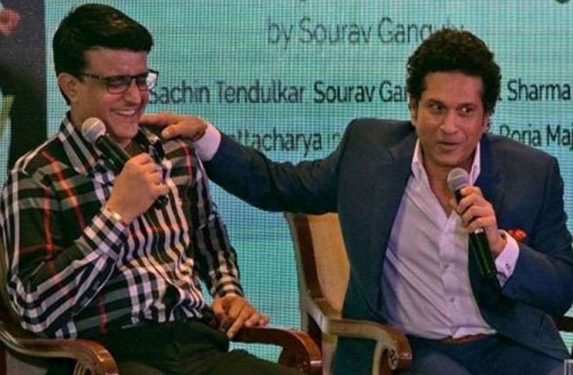 সৌরভকে ‘দাদি’ বললেন শচীন!