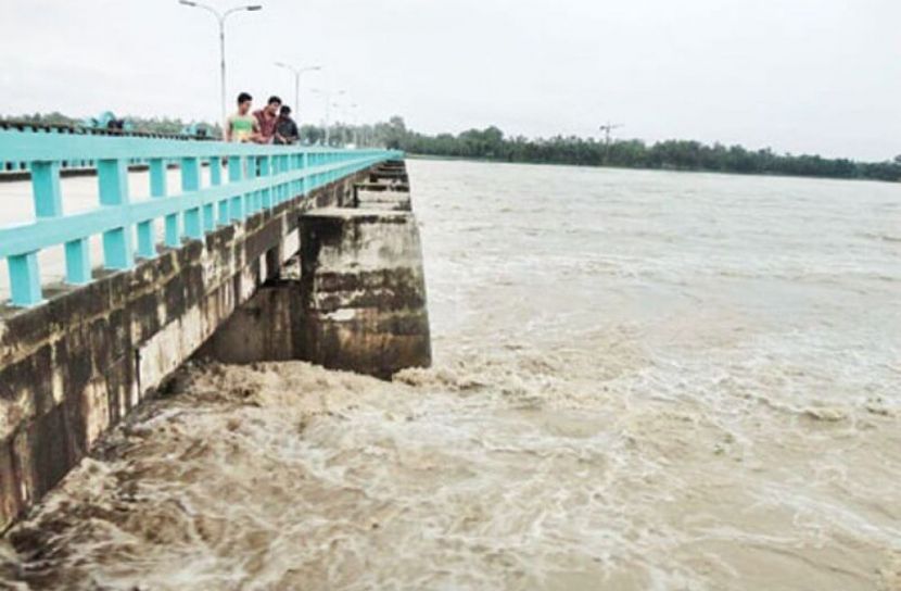 বিপদসীমা ছাড়িয়েছে তিস্তার পানি