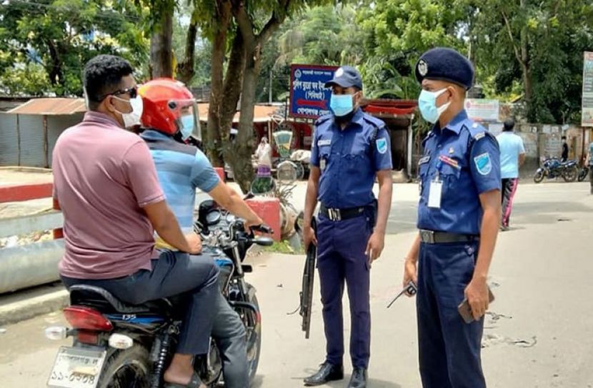 গোপালগঞ্জে বিধিনিষেধ অমান্য ৪৭ ব্যক্তিকে জরিমানা