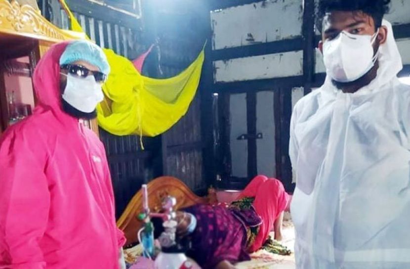 বিনামূল্যে মিলছে অক্সিজেন সেবা