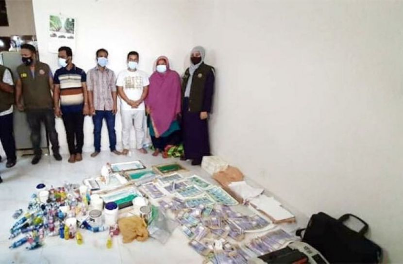 জাল নোট তৈরির মূল হোতা রহিম-ফাতেমা দম্পতি