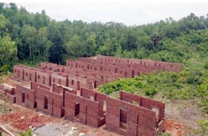 কসবায় নির্মিত হচ্ছে প্রধানমন্ত্রীর সর্ববৃহৎ আশ্রয়ণ প্রকল্প 