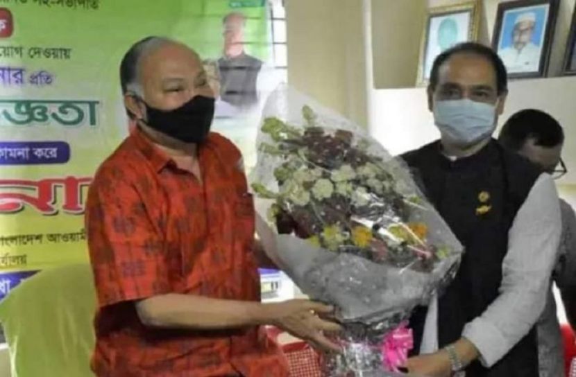 চট্টগ্রাম উন্নয়ন বোর্ডের চেয়ারম্যান সংবর্ধনা