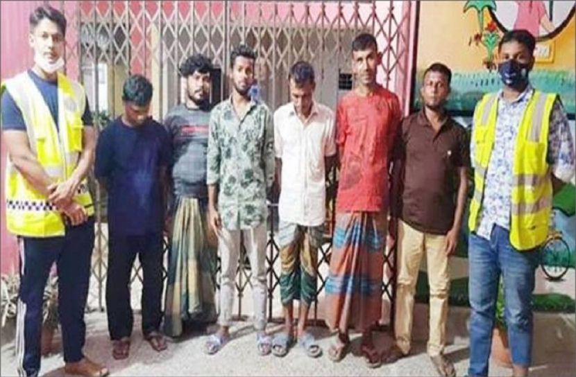 যশোরে ছয় জুয়াড়ি গ্রেফতার