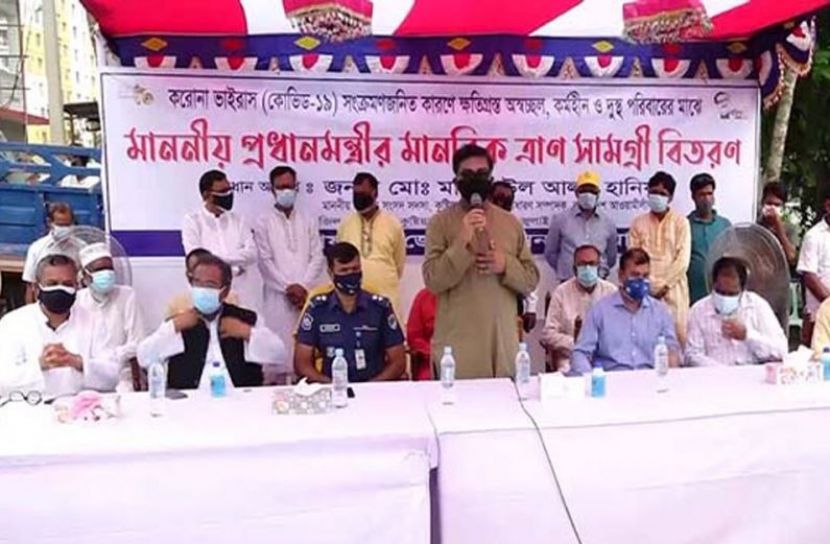 `একজন মানুষও না খেয়ে থাকবেন না'