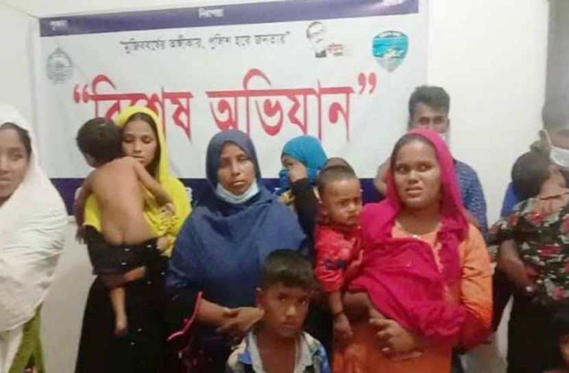 ভাসানচর থেকে আসা ২০ রোহিঙ্গা আটক