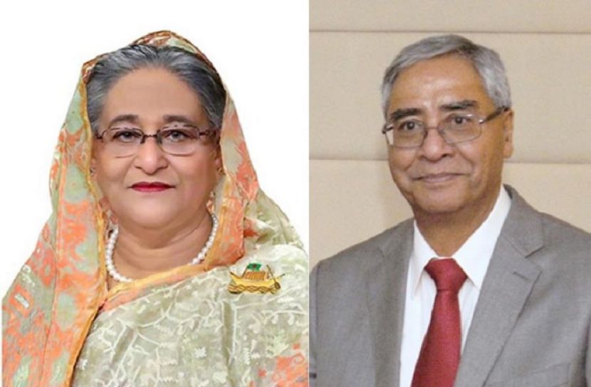 নেপালের নতুন প্রধানমন্ত্রীকে শেখ হাসিনার অভিনন্দন
