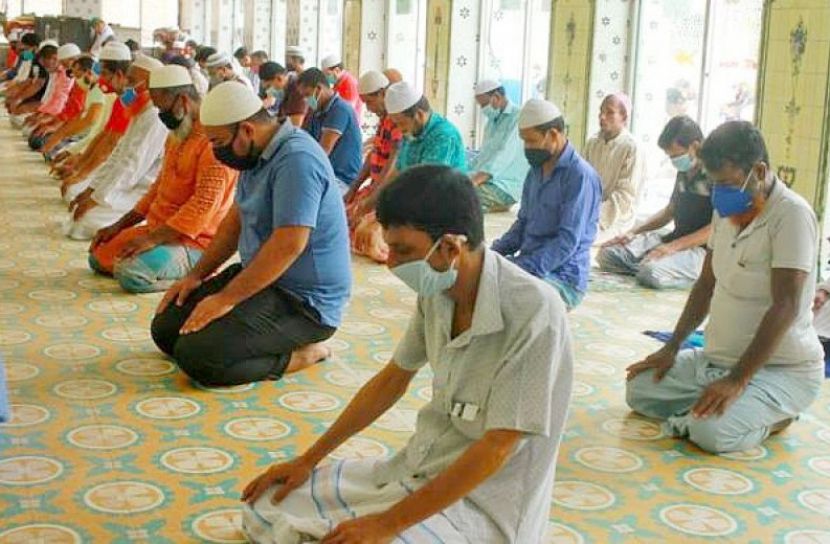 লকডাউনে মসজিদে নামাজের নির্দেশনা