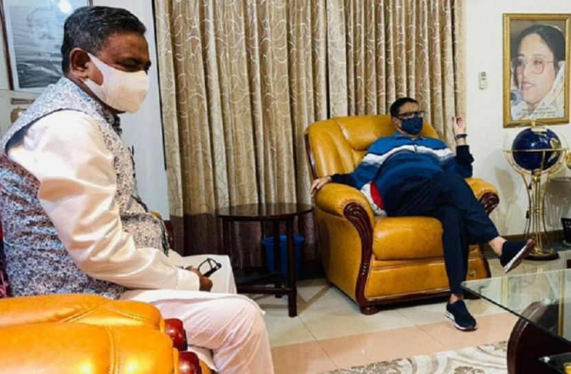 ওবায়দুল কাদের ও কাদের মির্জার সাক্ষাত