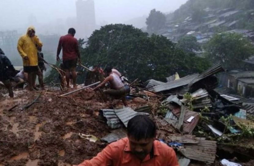 ভারতে ভূমিধসে নিহত বেড়ে ১৯২