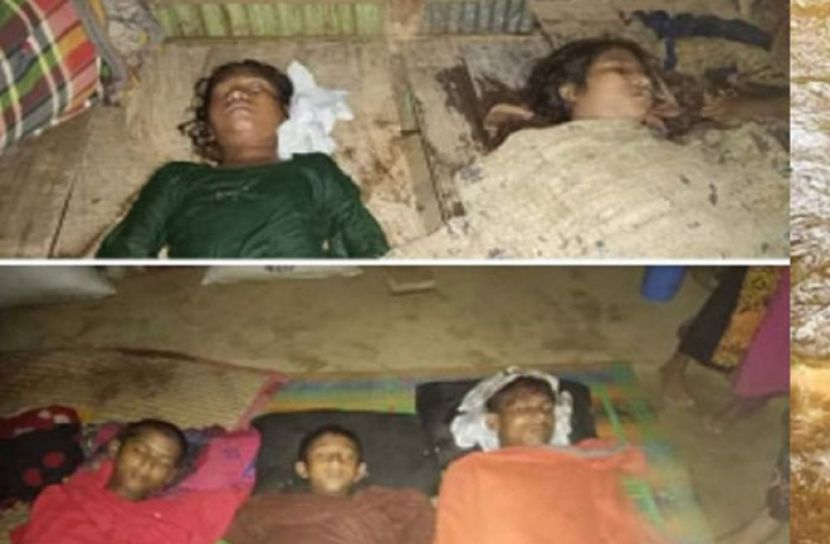 পাহাড় ধসে এক পরিবারের পাঁচ জনের মৃত্যু