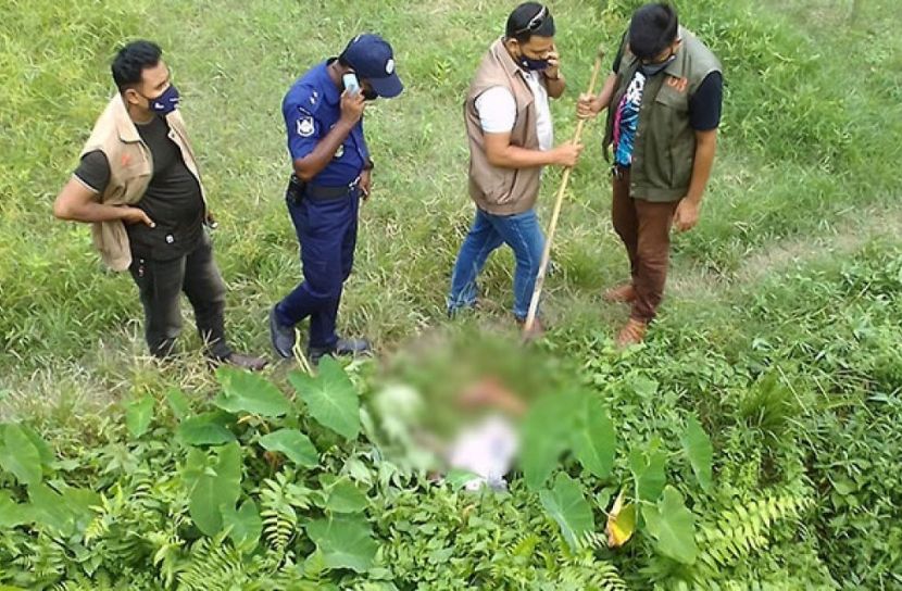 ব্যাগে মিললো পায়ের কাটা অংশ