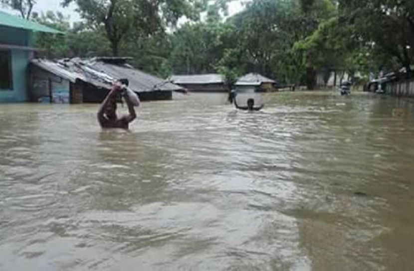 কক্সবাজারে ৪১৩টি গ্রাম বন্যায় প্লাবিত