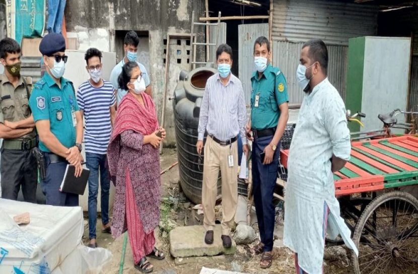 এডিসের লার্ভা, জরিমানা সাড়ে ৪ লাখ