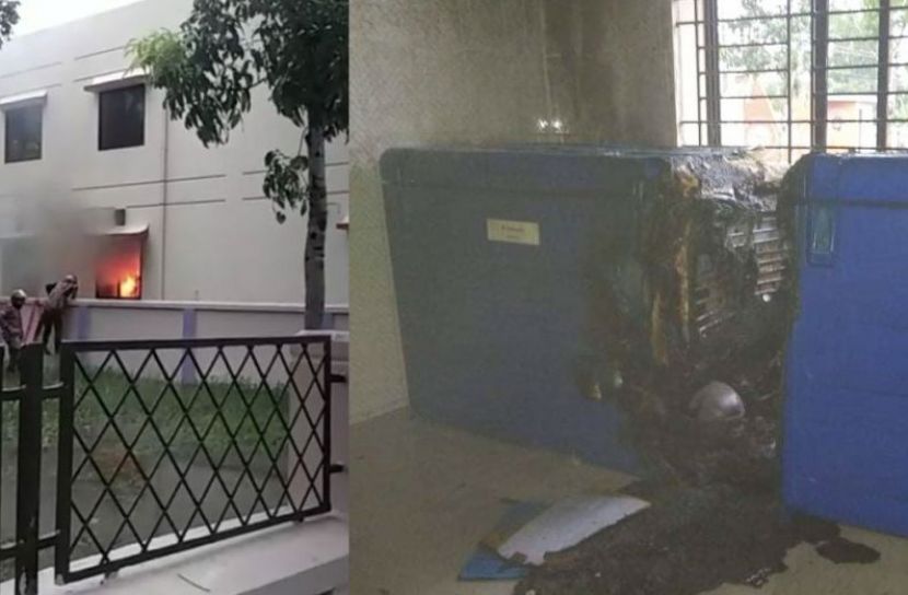 বরগুনায় টিকা সংরক্ষণের ফ্রিজে আগুন
