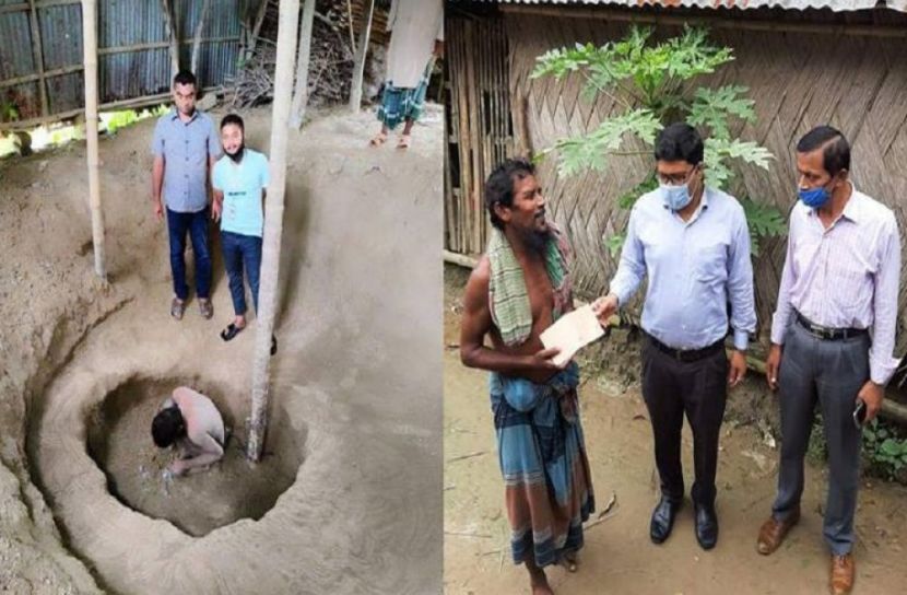 শেকলবন্দি যুবকের পাশে প্রশাসন