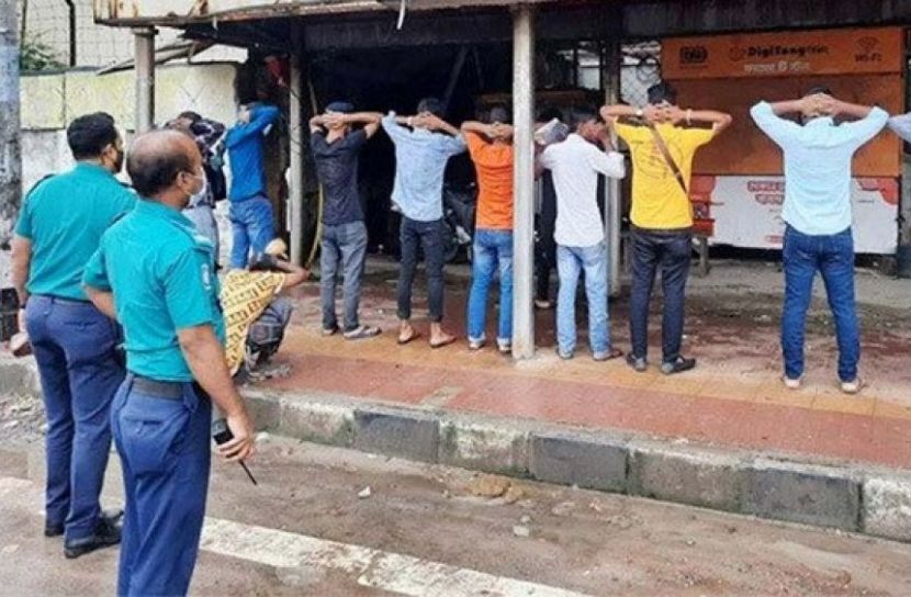 ডিএমপি'র হাতে গ্রেফতার ৩৪৫