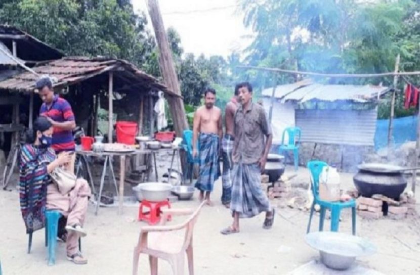 লকডাউনে বিয়ে,গুণতে হলো জরিমানা