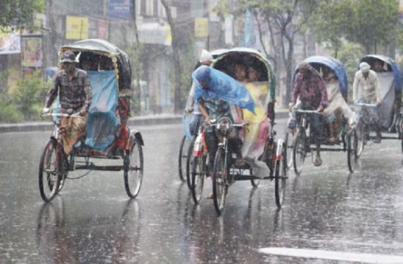 বিক্ষিপ্তভাবে ভারী বর্ষণের সম্ভাবনা