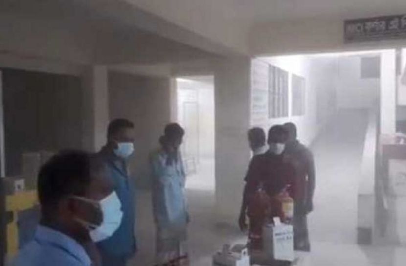রায়পুরে স্বাস্থ্য কমপ্লেক্সে অক্সিজেন সিলিন্ডারে বিস্ফোরণ