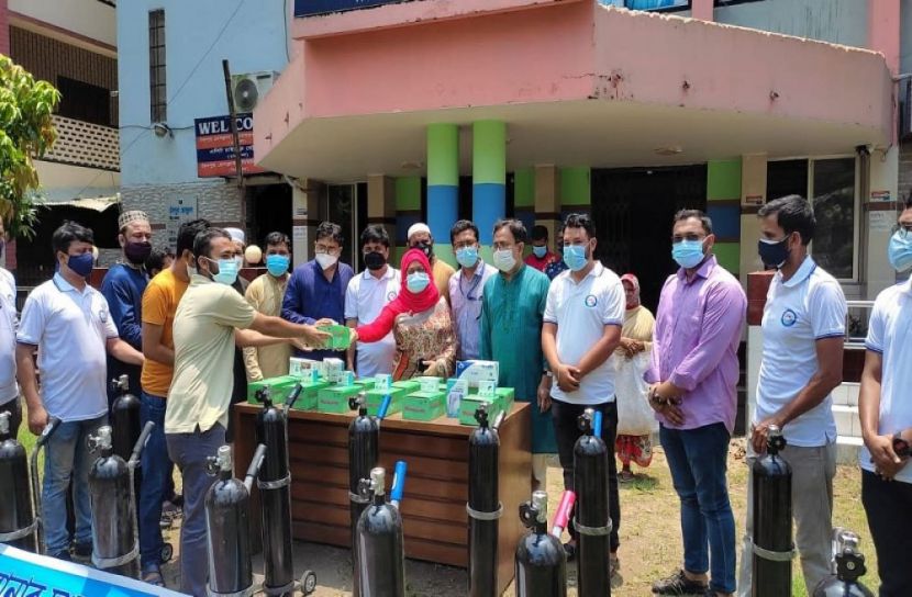 করোনাকালীন কুইক সার্ভিসের উদ্বোধন