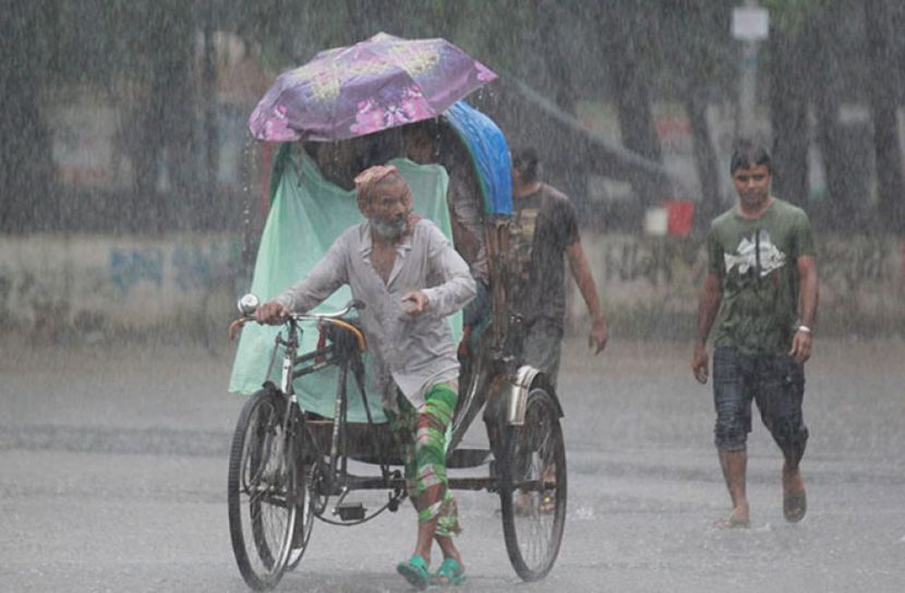 ভারী বর্ষণের সম্ভাবনা