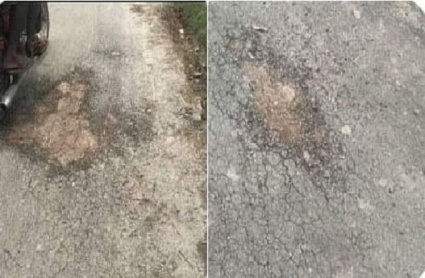 সংস্কারের এক মাসেই উঠে যাচ্ছে কার্পেটিং
