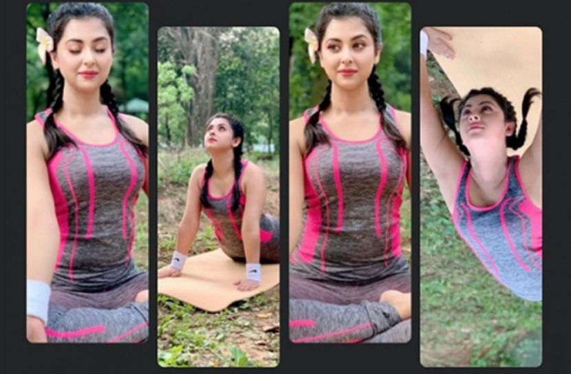 বুবলী কসরত দেখে মুগ্ধ নেটদুনিয়া