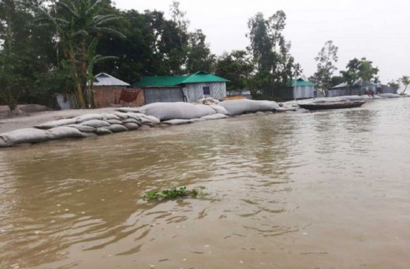 বিপদসীমার ১৮ সেন্টিমিটার ওপরে তিস্তার পানি
