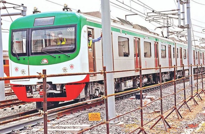 ২৯ আগস্ট মেট্রোরেলের পরীক্ষামূলক চলাচল শুরু 