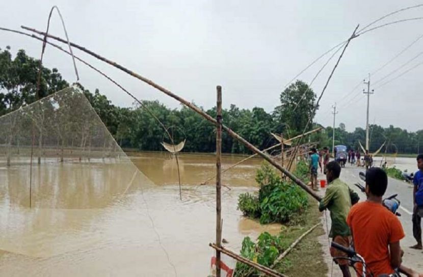 ময়মনসিংহে ভারি বৃষ্টিতে ৩০ গ্রাম প্লাবিত