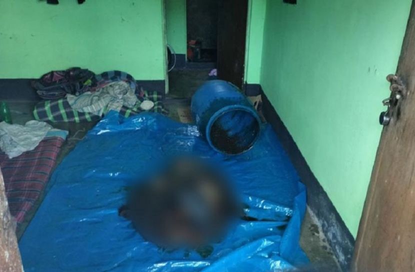 টয়লেটে রাখা পানির ড্রামে গলিত মরদেহ